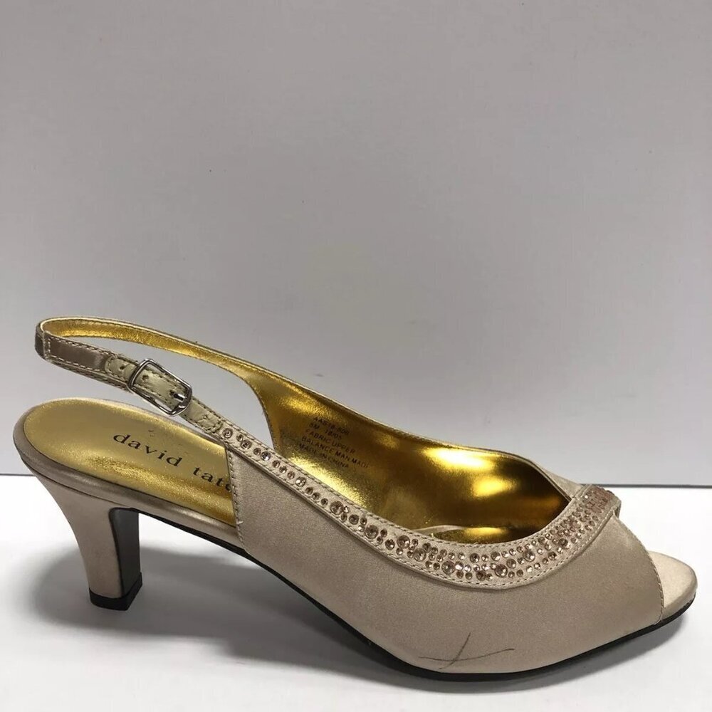 David Tate Women’s Dainty, Heeled Sandals, Size 8 M